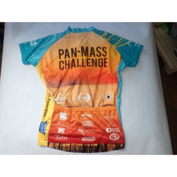 New Balance Pan Mass Challenge Cycling Jersey Women XL Full Zip 2016 - Picture 8 of 8